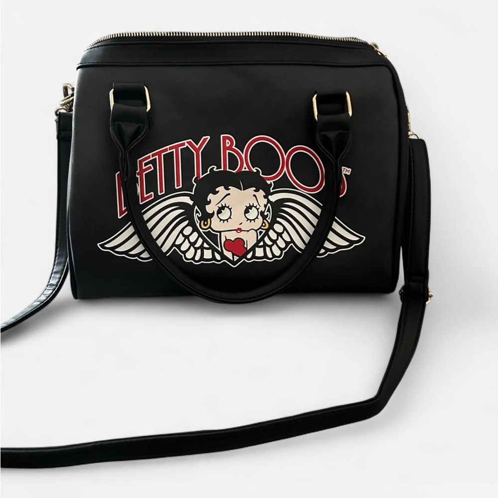 Betty Boop Black Handbag